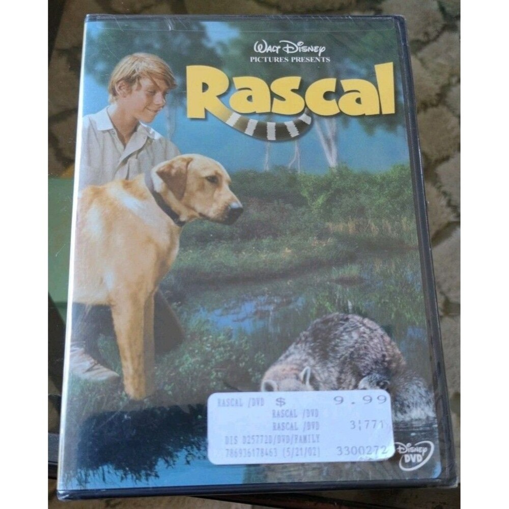 Walt Disney's Rascal (DVD, 1969) Brand New Sealed